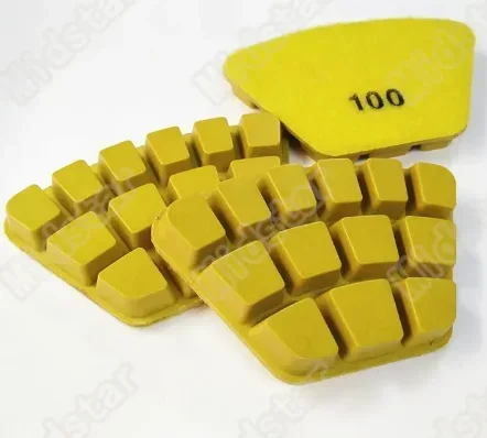 Cassani-Form, Bodenrenovierung, harte Diamant-Polierpads für Stein, Marmor, Beton, Granit, Fliesen, Nass- und Trockengebrauch