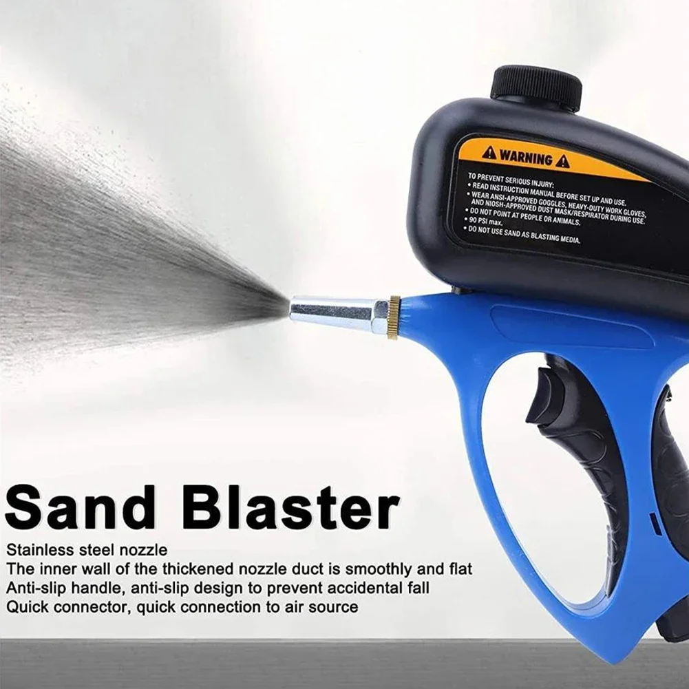 Hot Sell 150 PSI Sand Removal Blasting Machine Adjustable Flow Pneumatic Air Sandblasting Gun