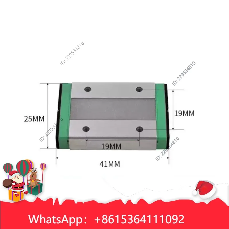 MGW7H domestic miniature linear guide slider MGN7C/9C/12C/15C/W7C/W15C
