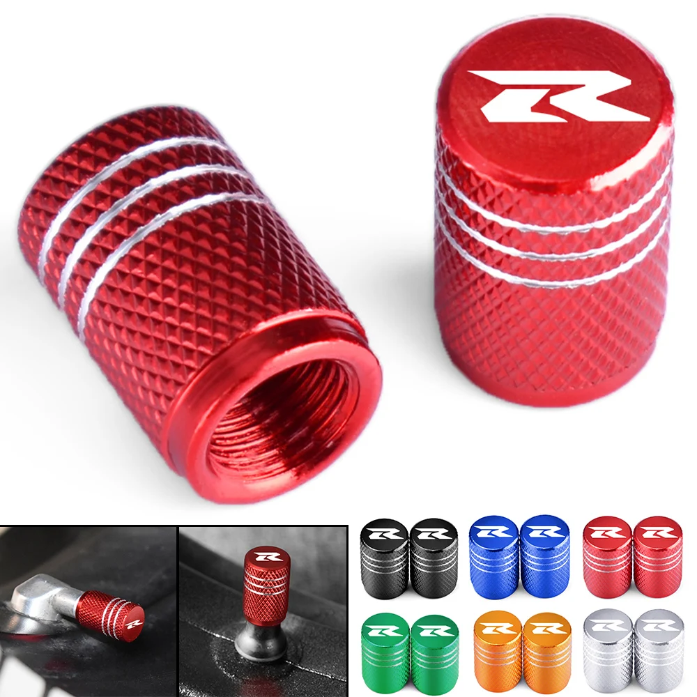 Motorcycle Airtight Covers Tire Valve Caps Air Port Stem Cover Plug For SUZUKI GSXR GSR 125 150 250 400 600 750 1000 1100 GSX-R