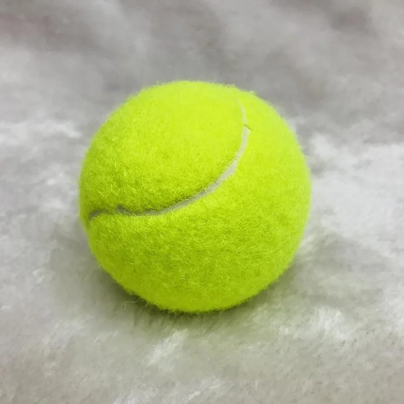 Pelota de tenis de goma reforzada profesional, amortiguador de alta elasticidad, pelota de entrenamiento duradera para Club, entrenamiento escolar,