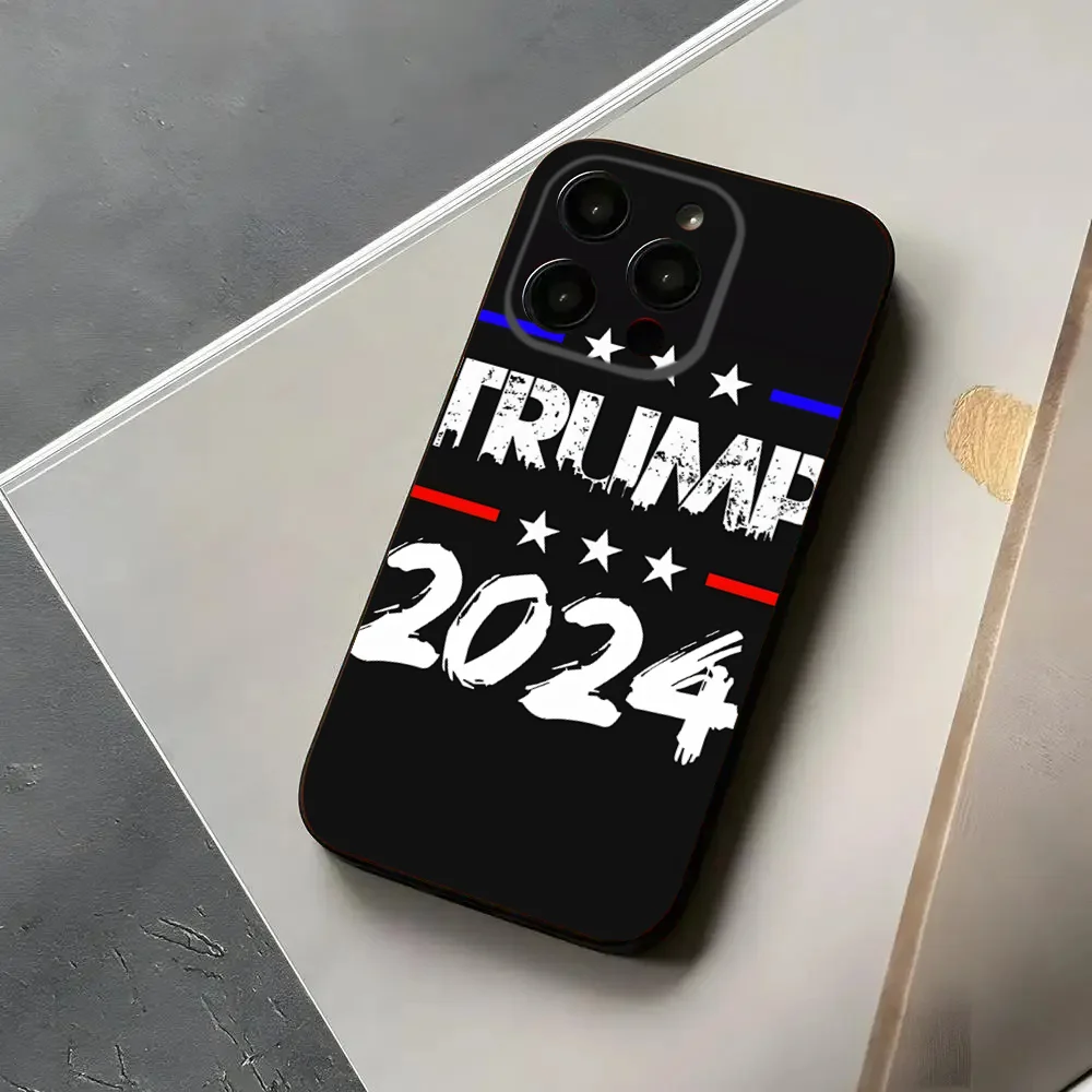 Donald Trump 2024 Phone Case For Iphone 15 11 13 14 Pro Max 7 8 Plus X Xr Xs Max Se2020 12mini Cover Case