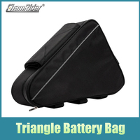 Ebike Triangle Battery Bag Black Frame Electric Bicycle 36V, 48V, 60V, 72V,Triangle Bags,  Max Load 126 Cells