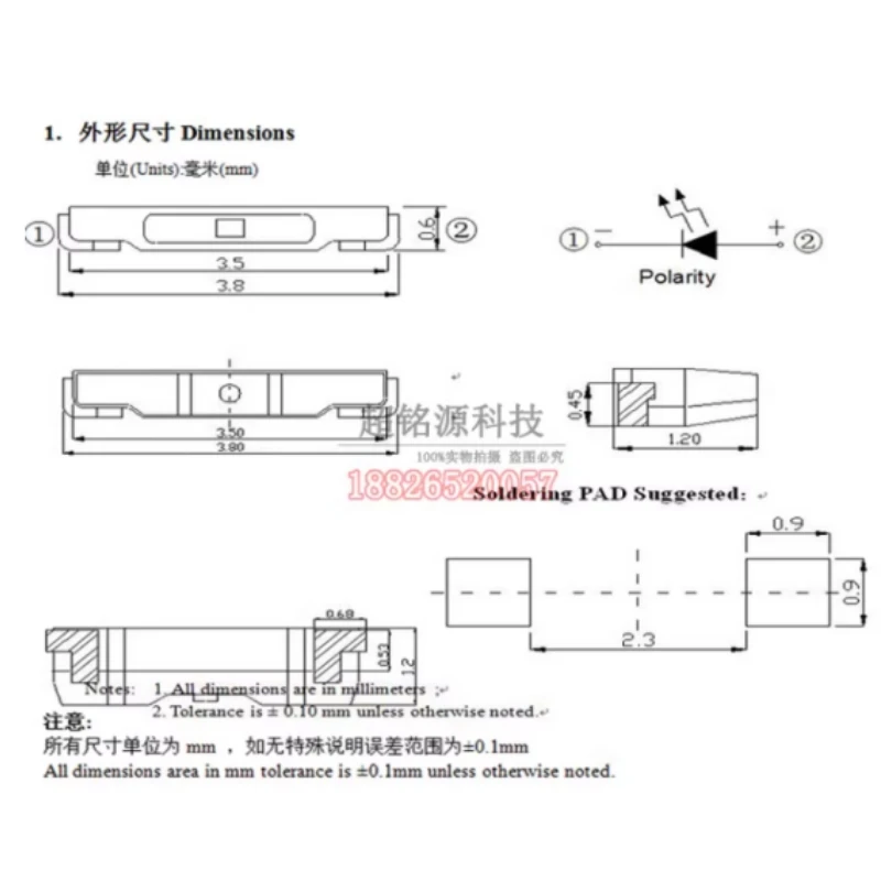 100 SZT. MINI 020 WSZYSTKIE KOLORY LED SMD Z BOCZNYM ŚWIATŁOŚCIĄ CZERWONY NIEBIESKI ZIELONY ŻÓŁTY POMARAŃCZOWY BURSZTYNOWY RÓŻOWY LODOWO-NIEBIESKI FIOLETOWY CIEPŁY NATURALNY BIAŁY 3806