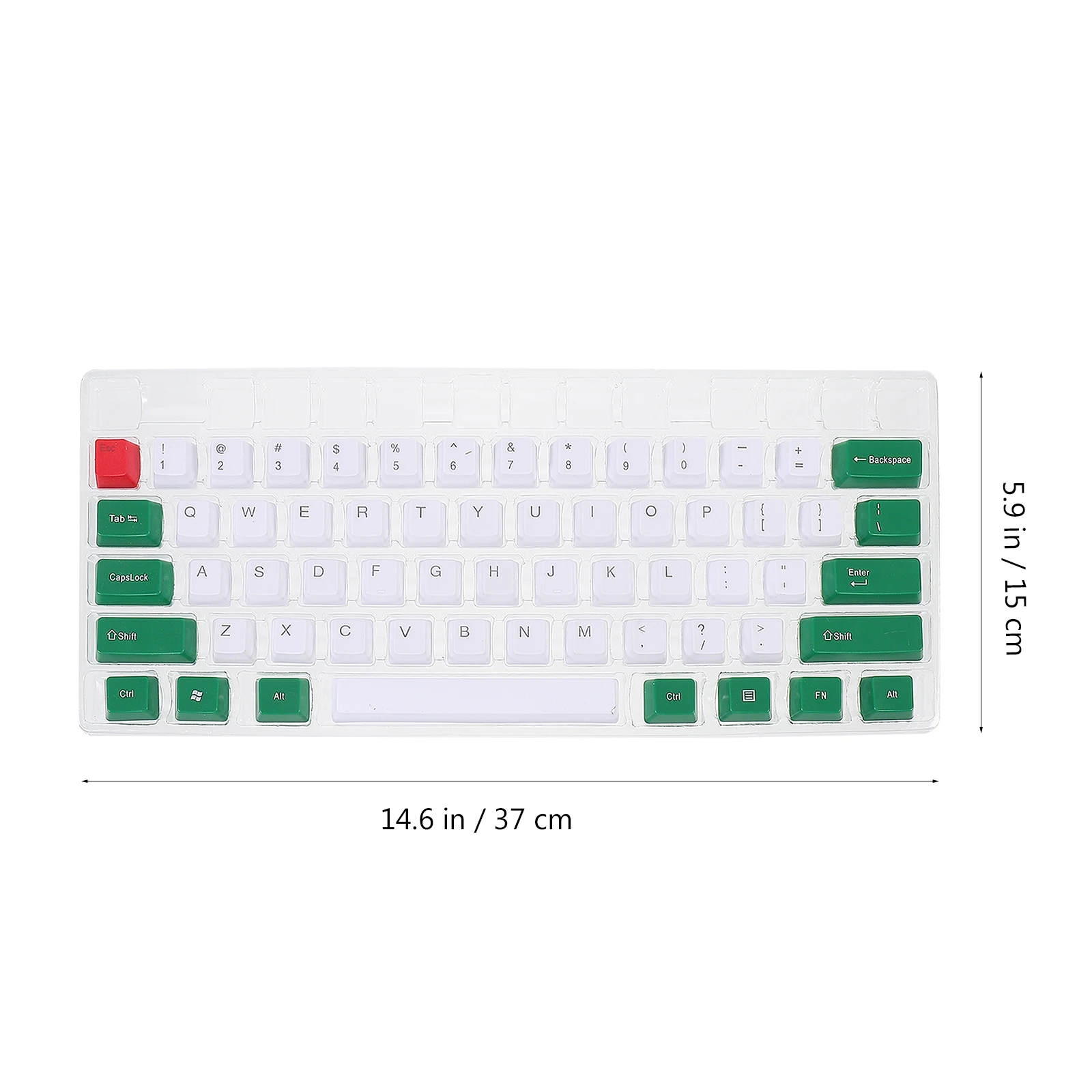

Double Color- Keycaps Office Computer Keyboard Gamer Mechanical