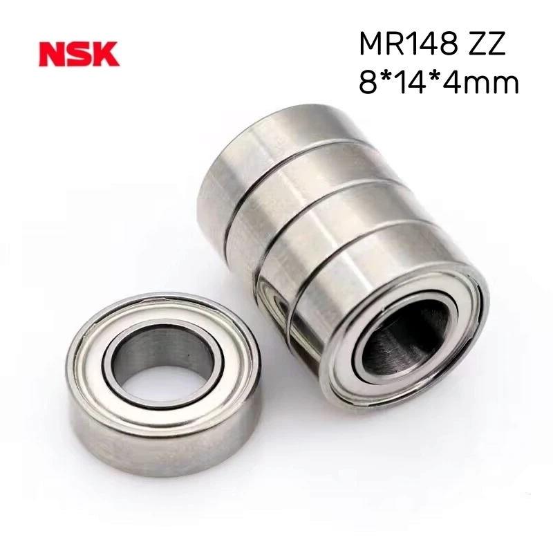 

2/5pcs Deep groove ball NSK Miniature High speed MR148ZZ Bearing 8*14*4mm precise bearings steel