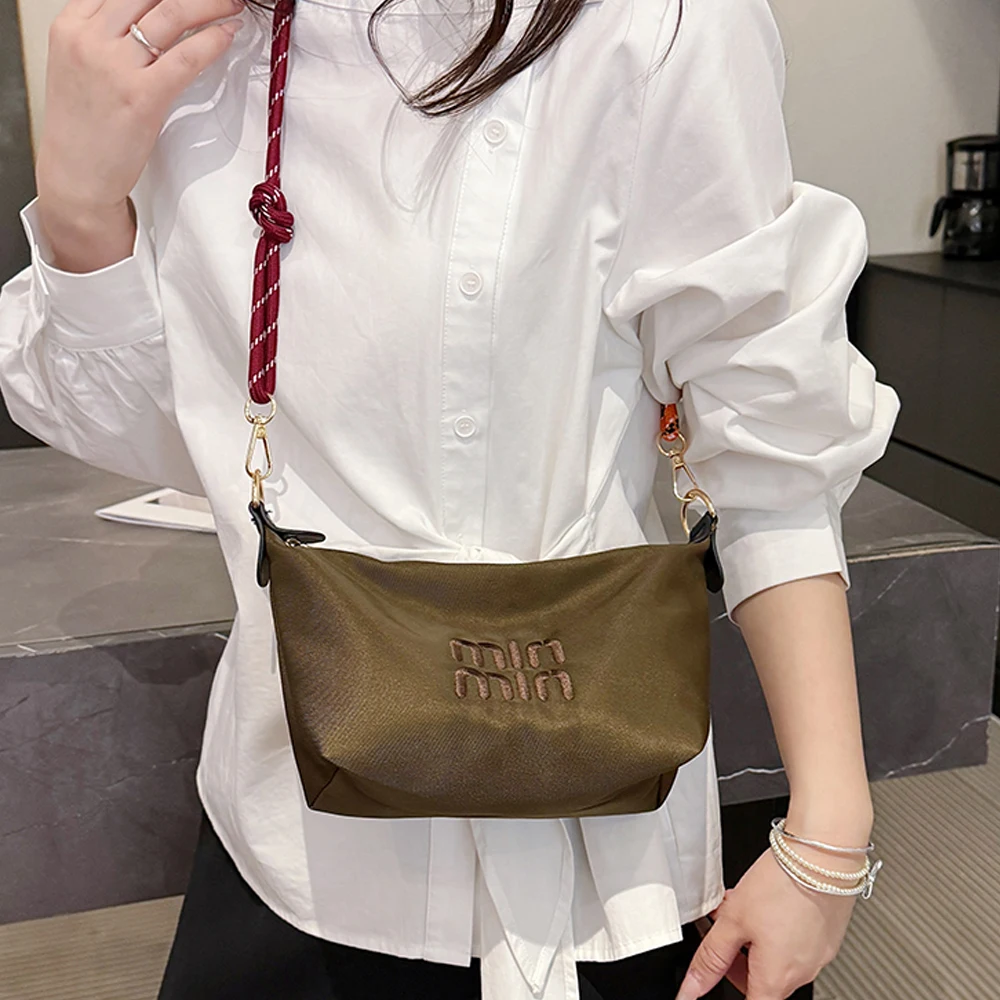 

2025 SS Surf-Rope Canvas Hobo Bag, Multi-Way Convertible Lunch Tote & Crossbody Purse, Beach-to-Work Day to Night Carryall