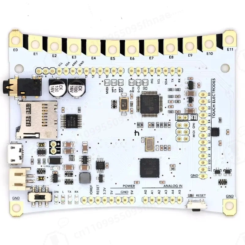 Bare Conductive Touch Board – Interactive Touch with Conductive Ink, MP3 Player, and SD Card Slot