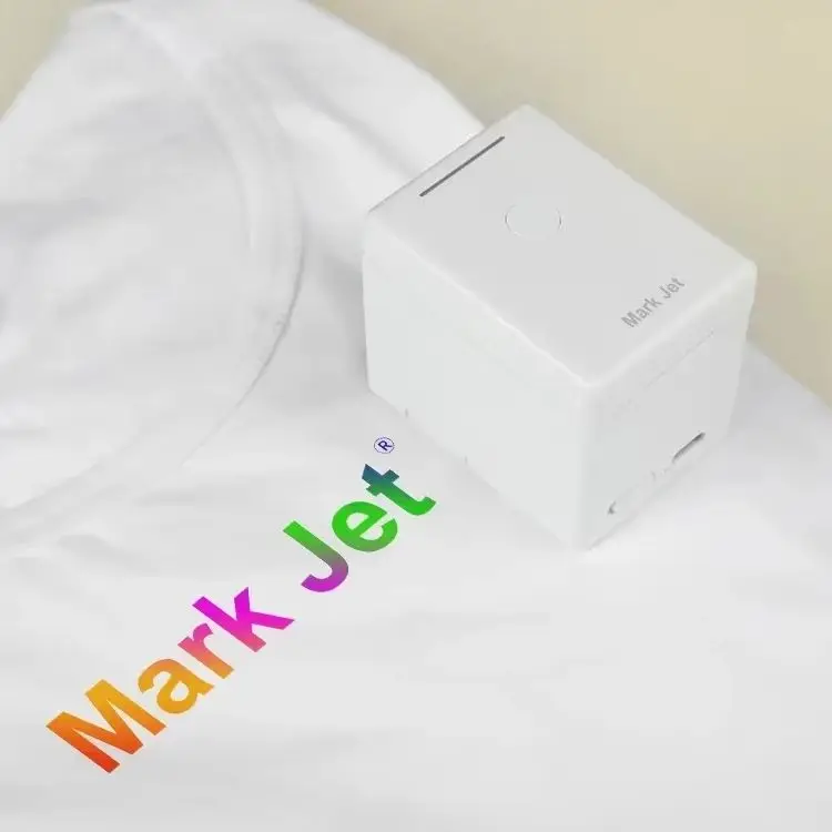 Imagem -04 - Mark Jet Portátil Impressora Colorida Móvel Mini Impressora Jato de Tinta Portátil Suporte Wifi Conexão Usb Horas de Tempo de Trabalho Tinta Pigmentada