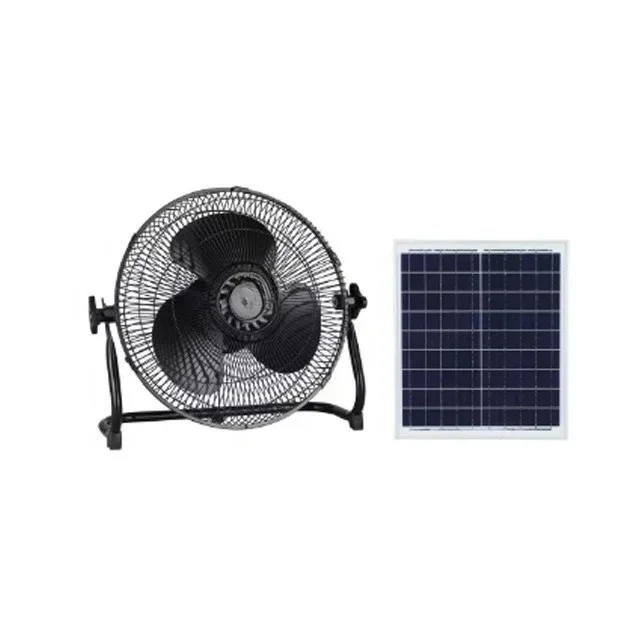 Adjustable digital display Smart small fan Household desktop vertical electric fan Portable charging 12 inch fan
