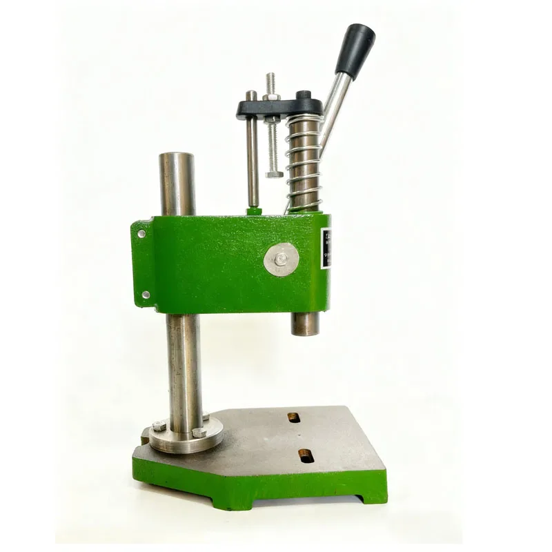 Small Manual Punch Press 0.3T Machine Tool Hand Lever Press Punch Move Press Device Effortless and User-friendly