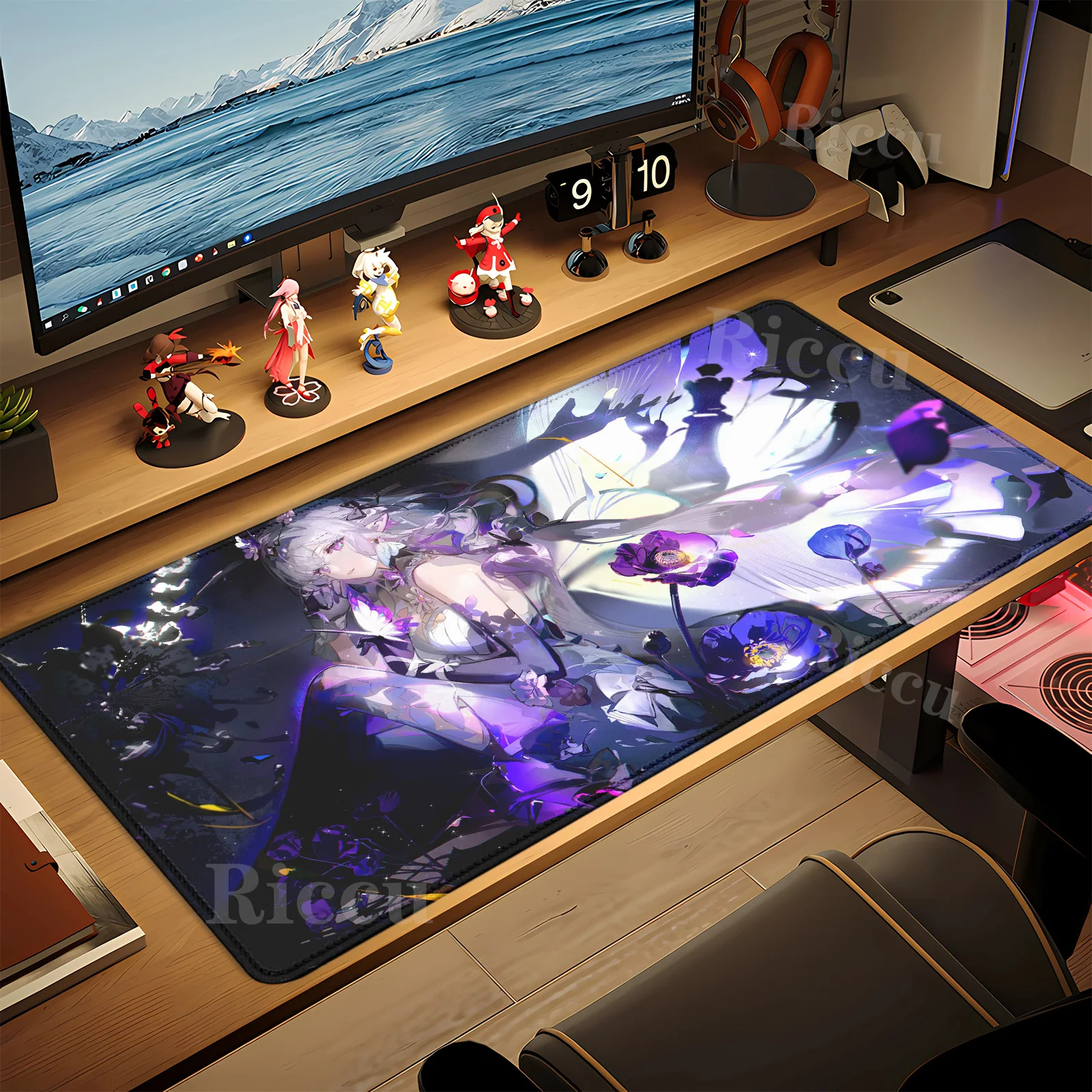 Honkai Star Rail Castorice Mousepad Large Gaming Keyboard Gamer Mouse Pad offices teclado Desk Mat coaster PC carpet HD MouseMat