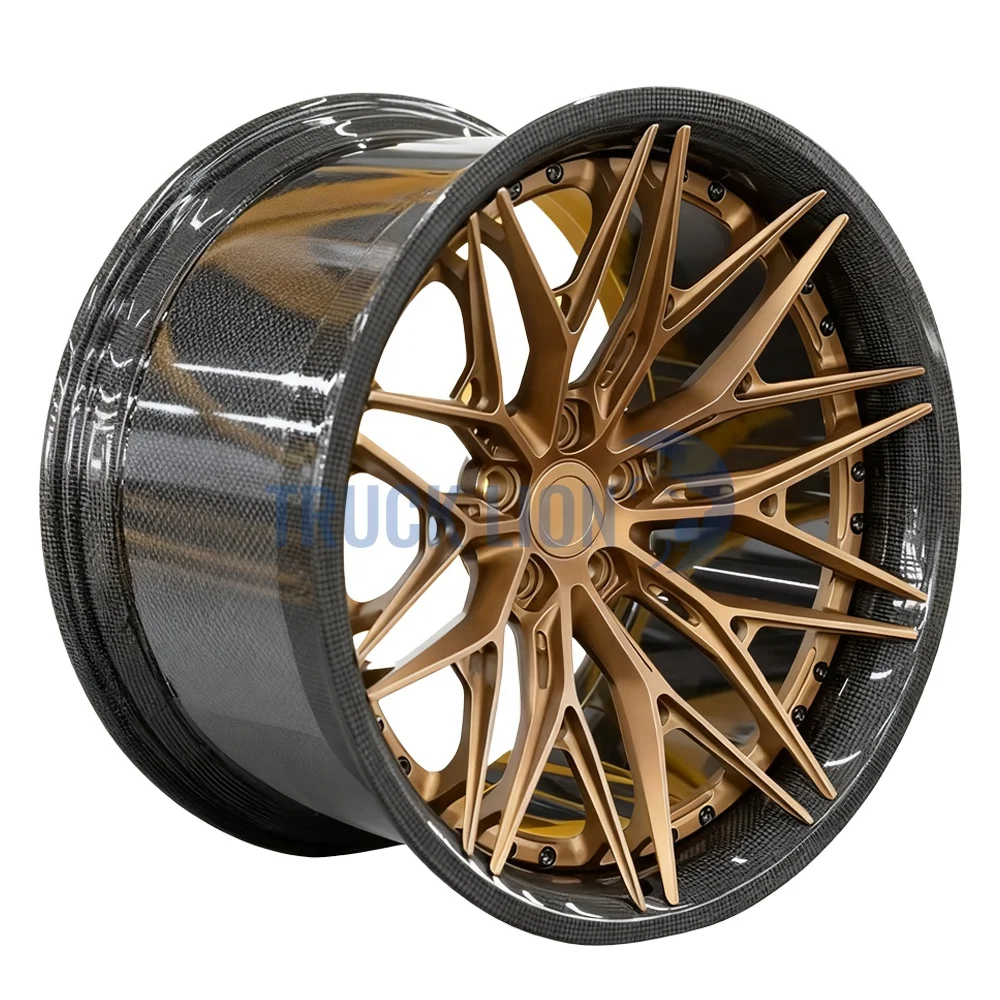 18-26 Inch Carbon Fiber Forged Wheel Rim, Custom Alloy Hub For   Saab  Passenger Car Upgrade - view 2