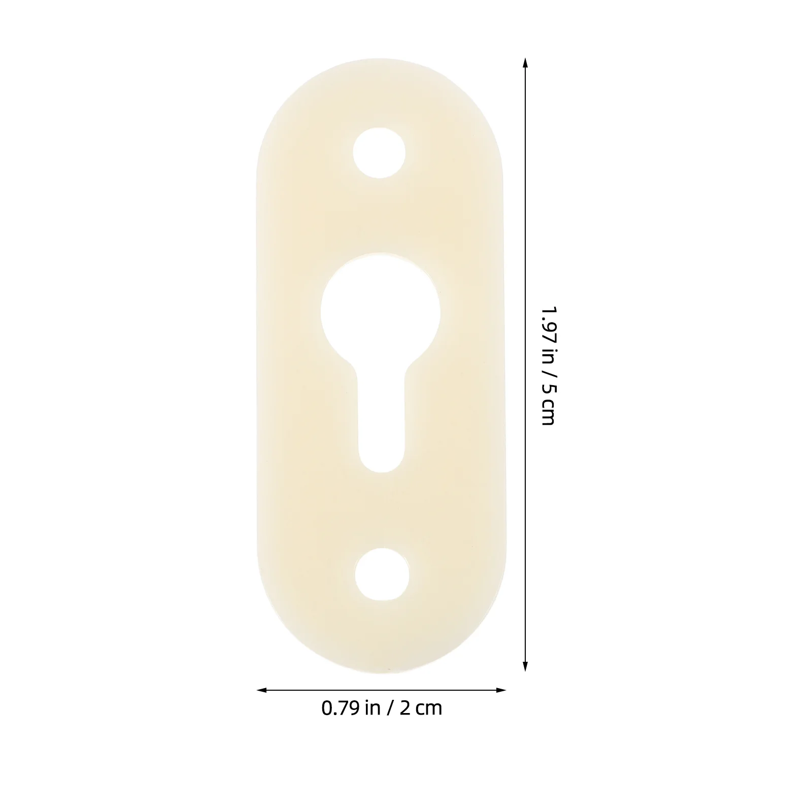 10 قطعة بين قوسين الزاوية البلاستيكية سميكة Abs الرف يدعم الأثاث الاستقرار ثقب المفتاح الشماعات للإطارات خزائن المرايا