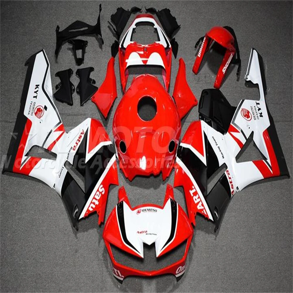 4Gifts New ABS Motorcycle Fairings Kit For Fit Honda CBR600RR F5 13 14 15 16 17 18 2013 2014 2015 2016 2017 2018 Red Cool