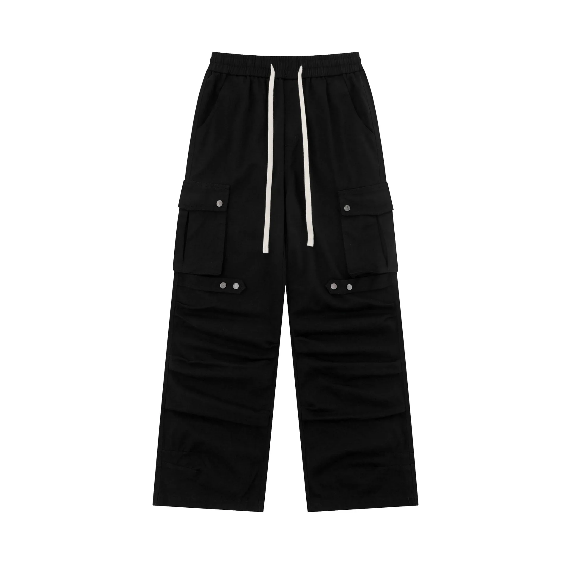 OR FL Autumn and Winter Collection Fold American High Street 100 Cotton Women Cargo Trousers Women's Retro Trendy Brand Slacks