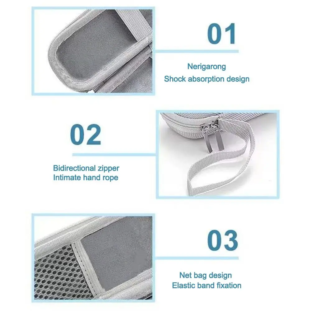 Tas pendingin Insulin tahan air tahan lama warna Solid EVA pelindung pil saku tas pena terisolasi termal diabetes