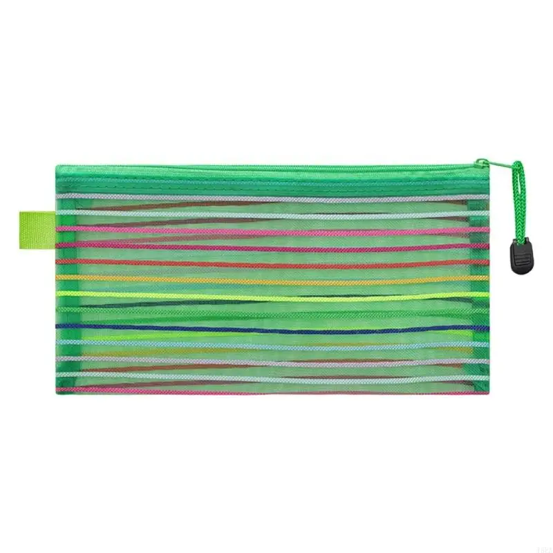 

20 Pcs Zipper Bag Mesh Zipper Bag File Bag Travel Pouches Board Game and Office Supplies for Organizing Storage