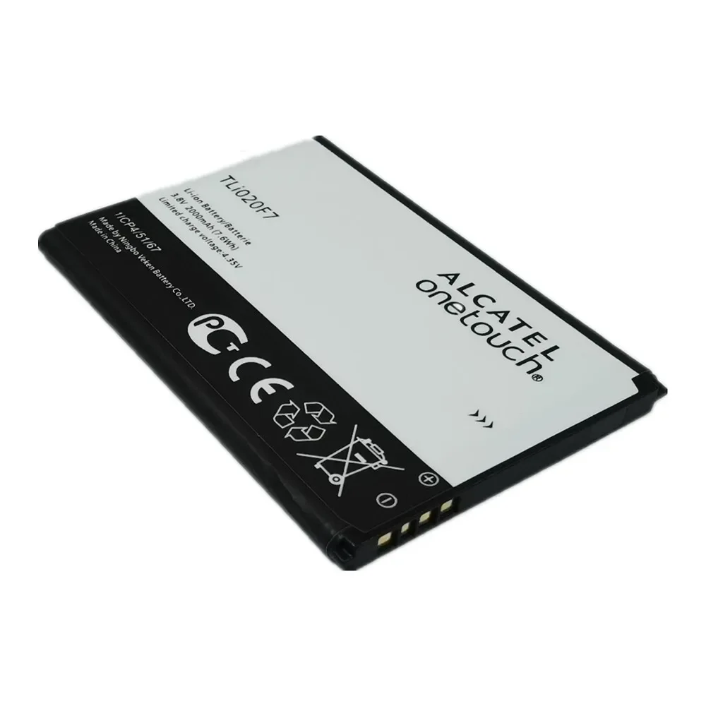 TLi020F7 Original Battery For Alcatel PIXI 4 5045D Pop 2 5042D C7 7040 7040D 7041 7041D J720 J720T J726T-so2 Phone Batteries