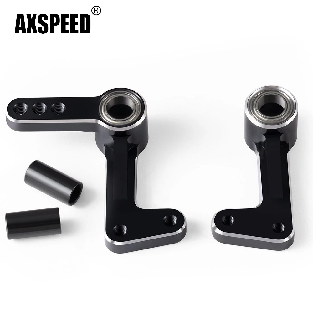 AXSPEED – Kit de direction en alliage d'aluminium pour Team Associated RC10 1/10 RC, pièces de mise à niveau de voiture