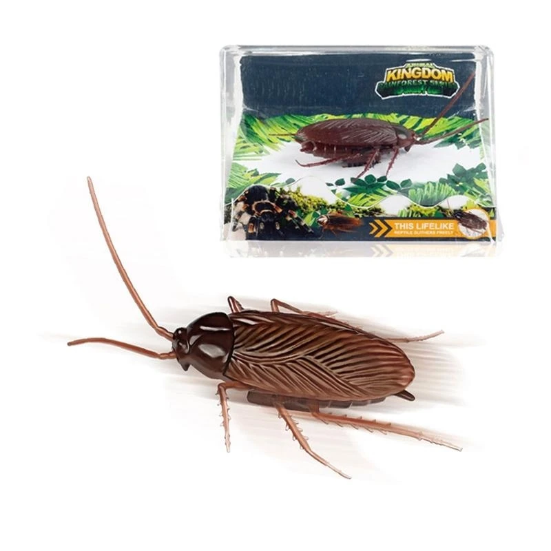 Realistische Kakkerlak Elektrisch Insect Prank Speelgoed Halloween Party Props Novelty Gag 15UB