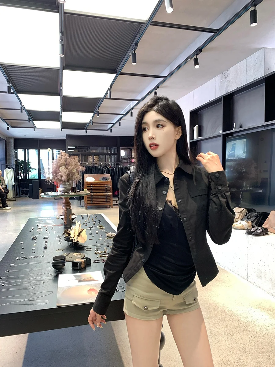 

Женский облегающий шелковый носовой платок с завязками на талии и винтажным воротником, длинная смесь хлопка све, модная осенняя верхняя одежда