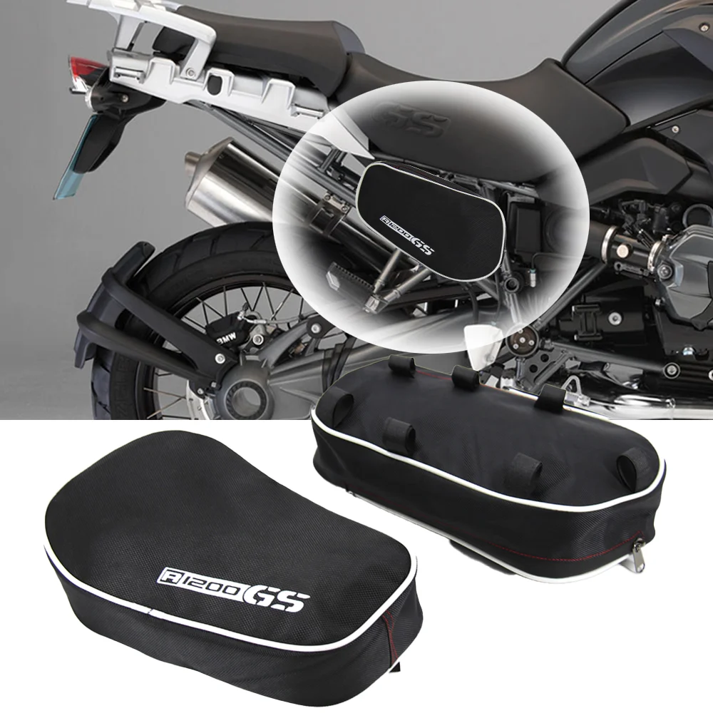 

R 1200GS Motorcycle Waterproof Bag Repair Tool Placement Bag Frame Package Toolbox For BMW R1200GS R1200 GS Adventure 2004-2012