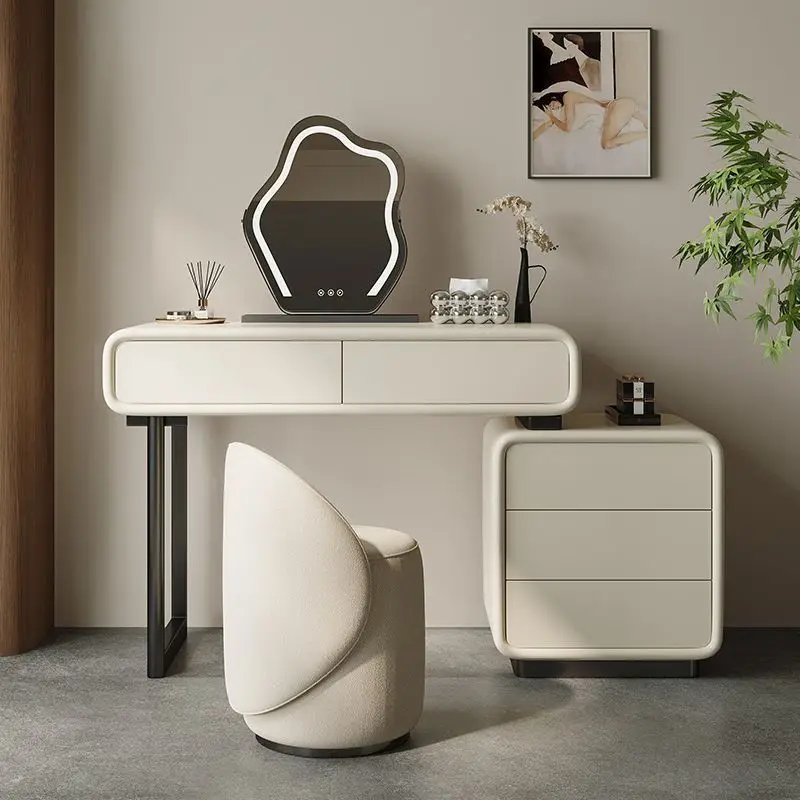

Luxury Set Dressing Table Bedroom Large Modern Design Dressing Table White Aesthetic Espejos De Pared Para Dormitorio Furniture