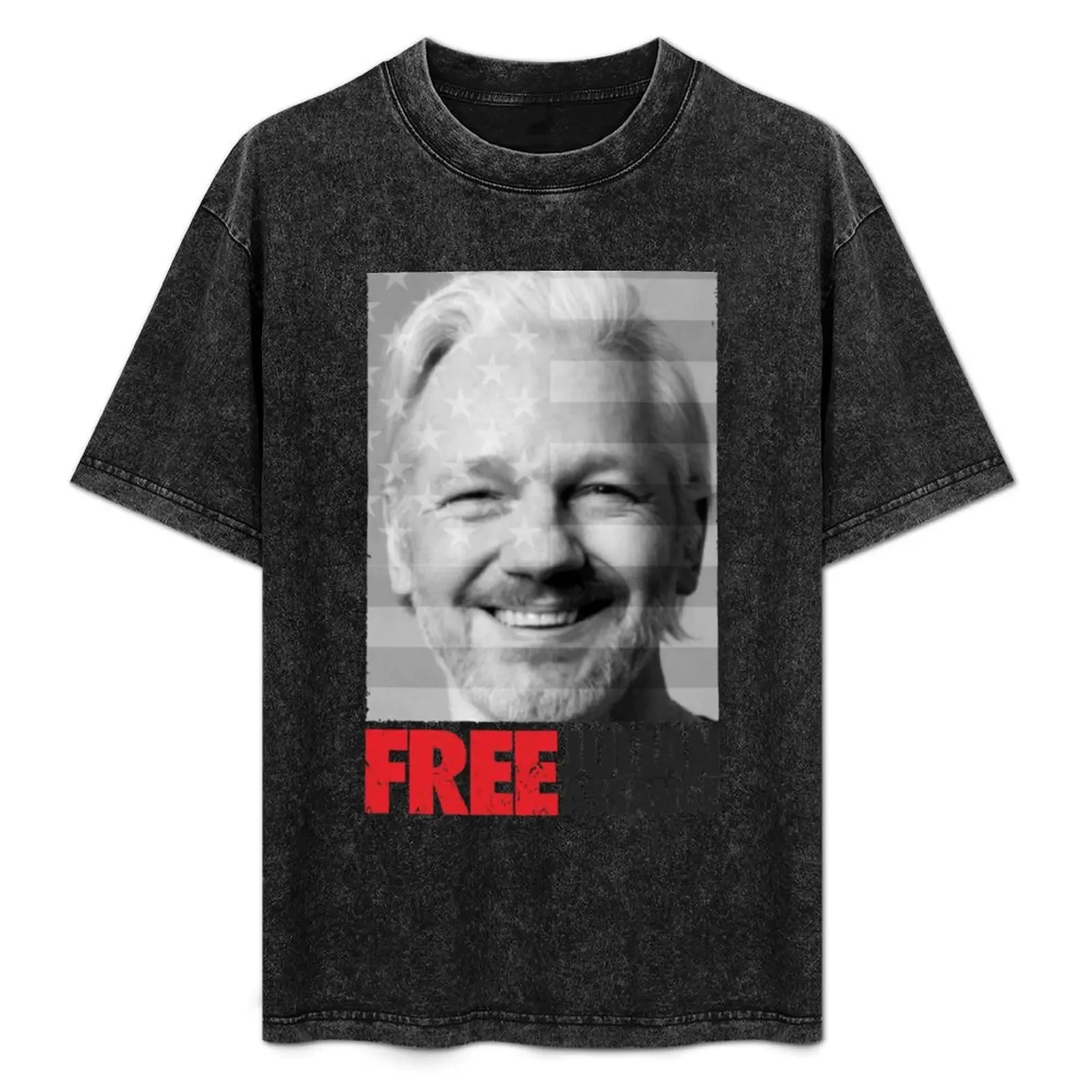 

JULIAN ASSANGE T-Shirt Plus Size Non-Shrink T-Shirt