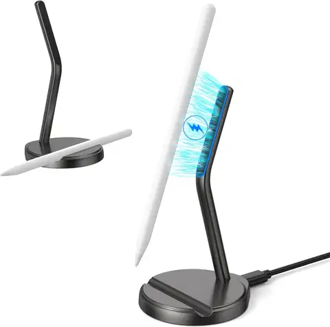 Magnetic Charger Stand Compatible with Apple Pencil 2nd Generation Fast Charging Kickstand for iPad Pencil 2nd Gen Adapter