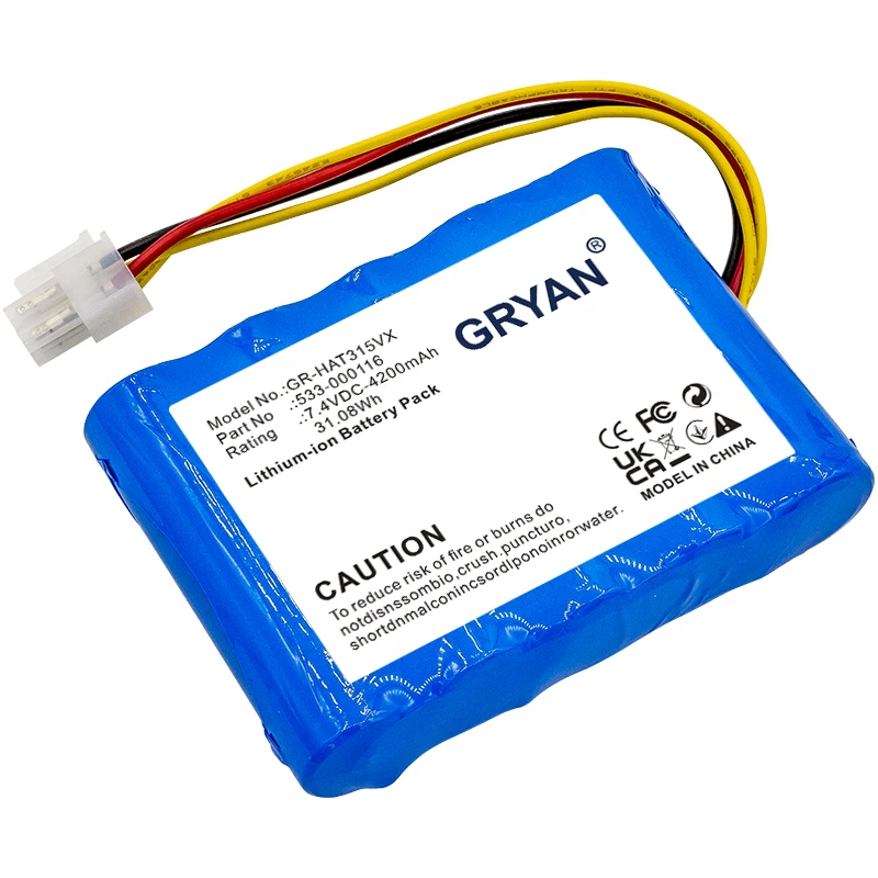 Gryan Lawn Mowers Battery 4200mAh for Husqvarna 584 82 28-01，584 85 28-01，584 85 28-02，589 58 62-01，589586201，5895862-01
