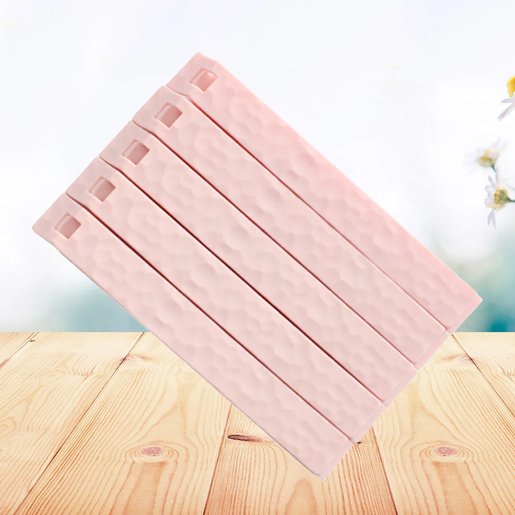 

15Pcs Food Sealer Clips Reusable Plastic Bag Seals with Smooth Edge No Rip Design for Kitchen Pink Food Seal Clip