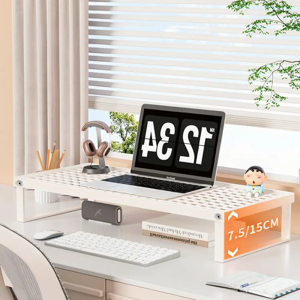Steel Laptop Riser Stand For Gaming Notebook Cooling Desktop Mount Portable Computer Holder Support Accessory