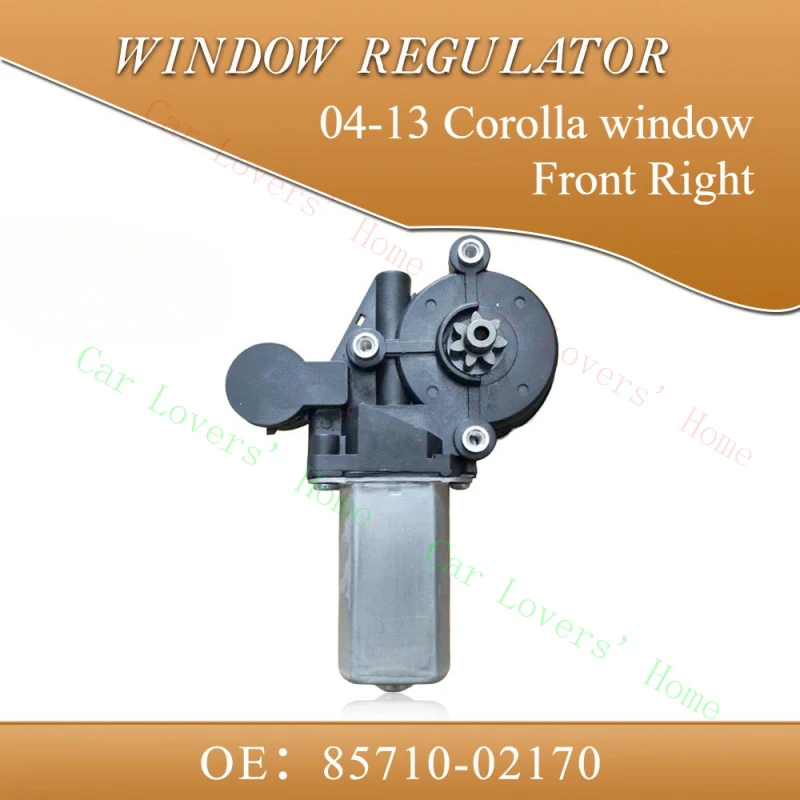 

Высококачественный мотор стеклоподъемника передней правой двери для Toyota Corolla 2004-2013, 2-контактный, 85710-02170