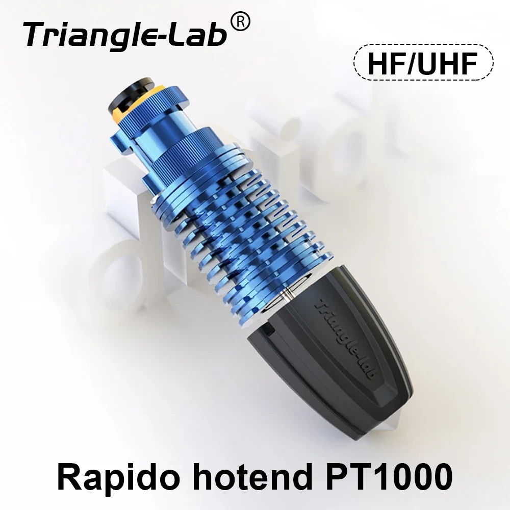 

RS Trianglelab Rapido hotend PT1000 Printing flow up to 75mm³/s 115W high temperature 350C for DDB extruder Ender3 V2 CR10 V3