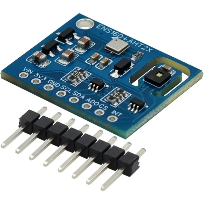 ENS160 + AHT20 Carbon Dioxide (CO2) eCO2 TVOC Air Quality and Temperature/Humidity Sensor