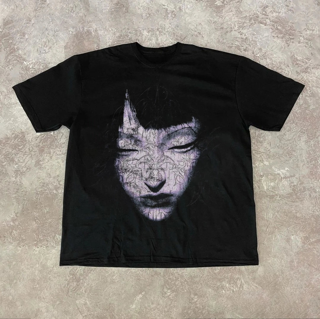 2025 الصيف الساخن العصرية شارع العليا خمر الهيب هوب الشارع نمط المتخصصة تصميم قصيرة الأكمام تي شيرت للرجال Vintage بلايز المحملة