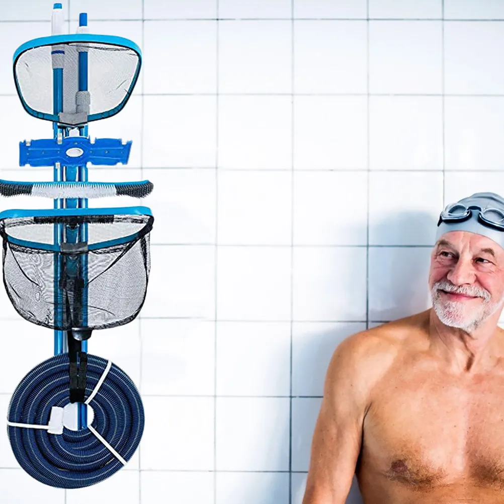 

Набор из 1 шт. Премиальный кронштейн для чистки бассейнов, прудов, фонтанов, аквариумов, для хранения, сверхпрочный, экологичный держатель для инструментов