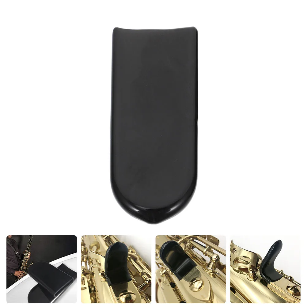 

Sax Thumb Rest Cover Durable Rubber Ergonomic Non-Slip For Saxophone Players Comfortable Fit Instrument Accessory Part
