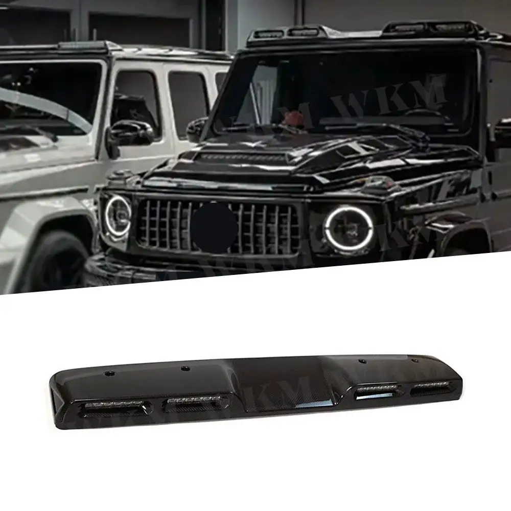 

Спойлер из углеродного волокна для Mercedes Benz W464 G-Class G500 G63 AMG 2019-2023, задний крыш, верхняя губа, хвостовое крыло, ремонт 4-х лампочек, стиль