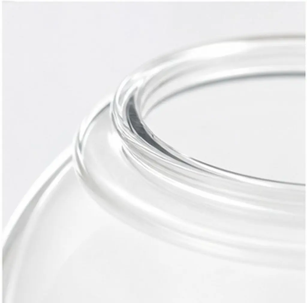 Clear Glass Terrarium Jar with Lid Micro Landscape Ecological Bottle for Succulent Moss Hydroponic Plants Decorative Tabletop