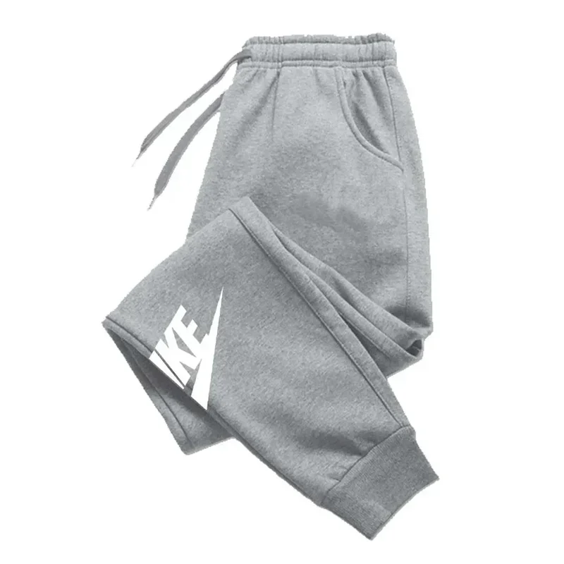 Calça esportiva casual masculina, correr, fitness, moda, outono, inverno