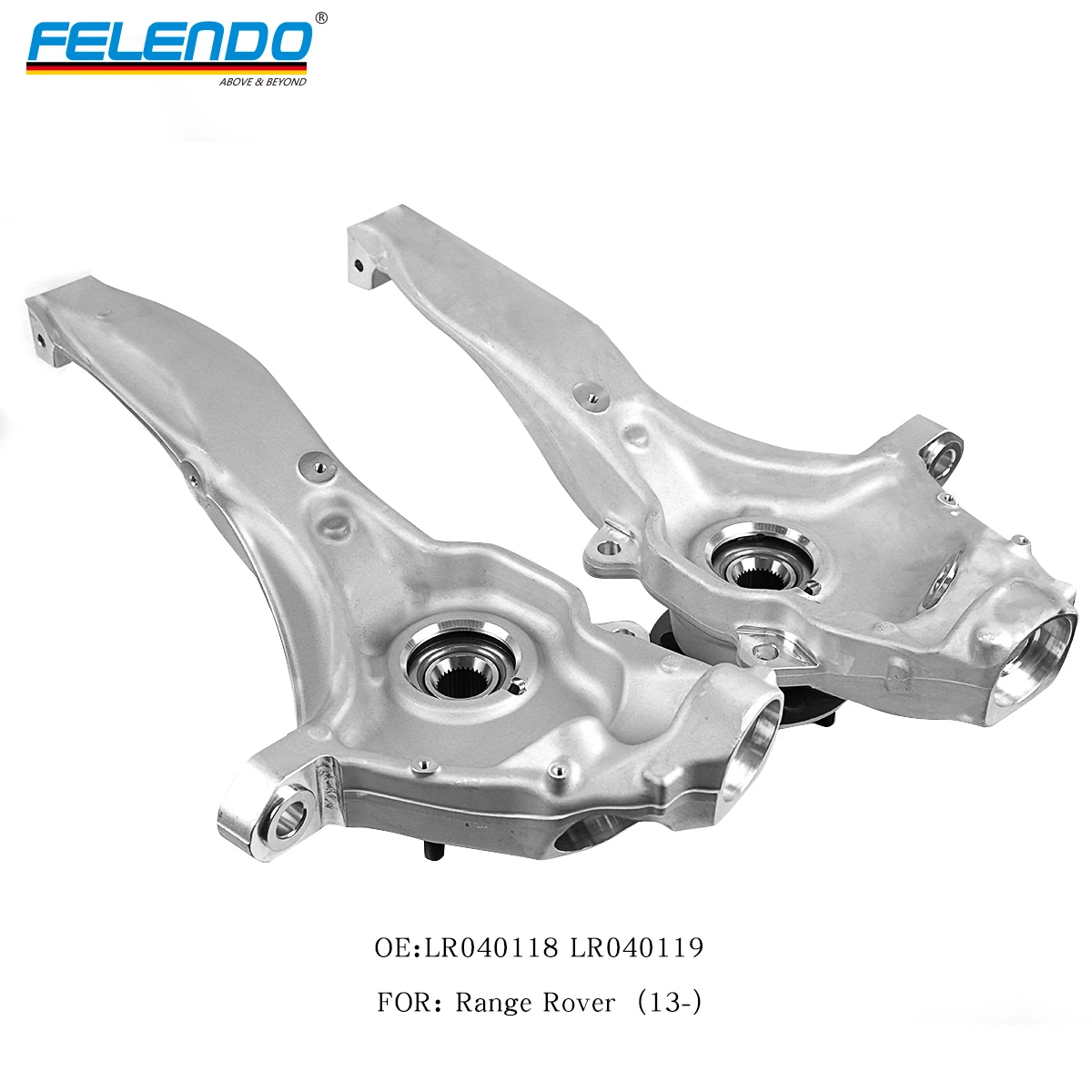 

FELENDO PARTS Steering Knuckle Front For Range Rover L405 L494 Wheel Bearing Knuckle LR040119 LR078143