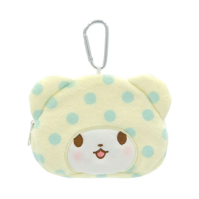 Kawaii Sanrio Anime Peripherals My Melody Kuromi Cinnamoroll Hello Kitty Cartoon Plush Coin Purse Girls Going Out Messenger Bag