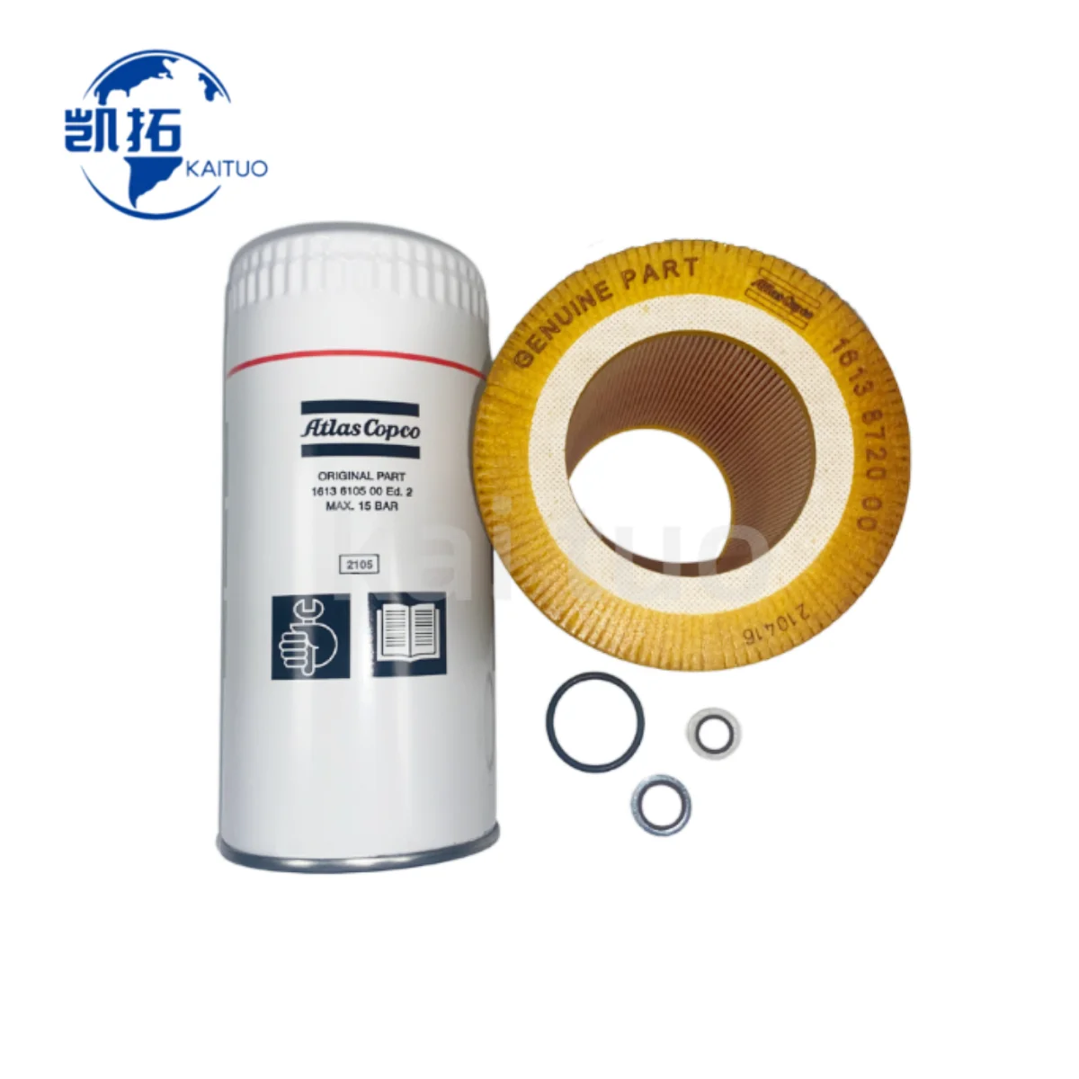 Kit Filtro Original para Compressor Atlas Copco 2901069502 Service Kit 4000h