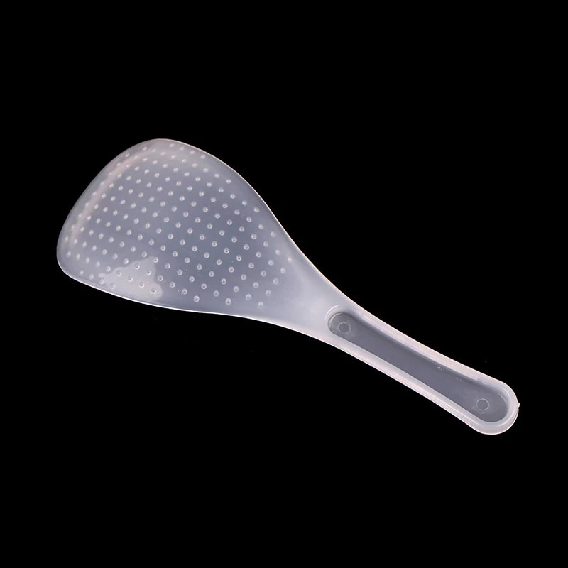 2Pcs Special Non Stick ABS Rice Spoon Kitchen Tool Spoons Soup Ladle Tableware Dinnerware Rice Cooker Environmental