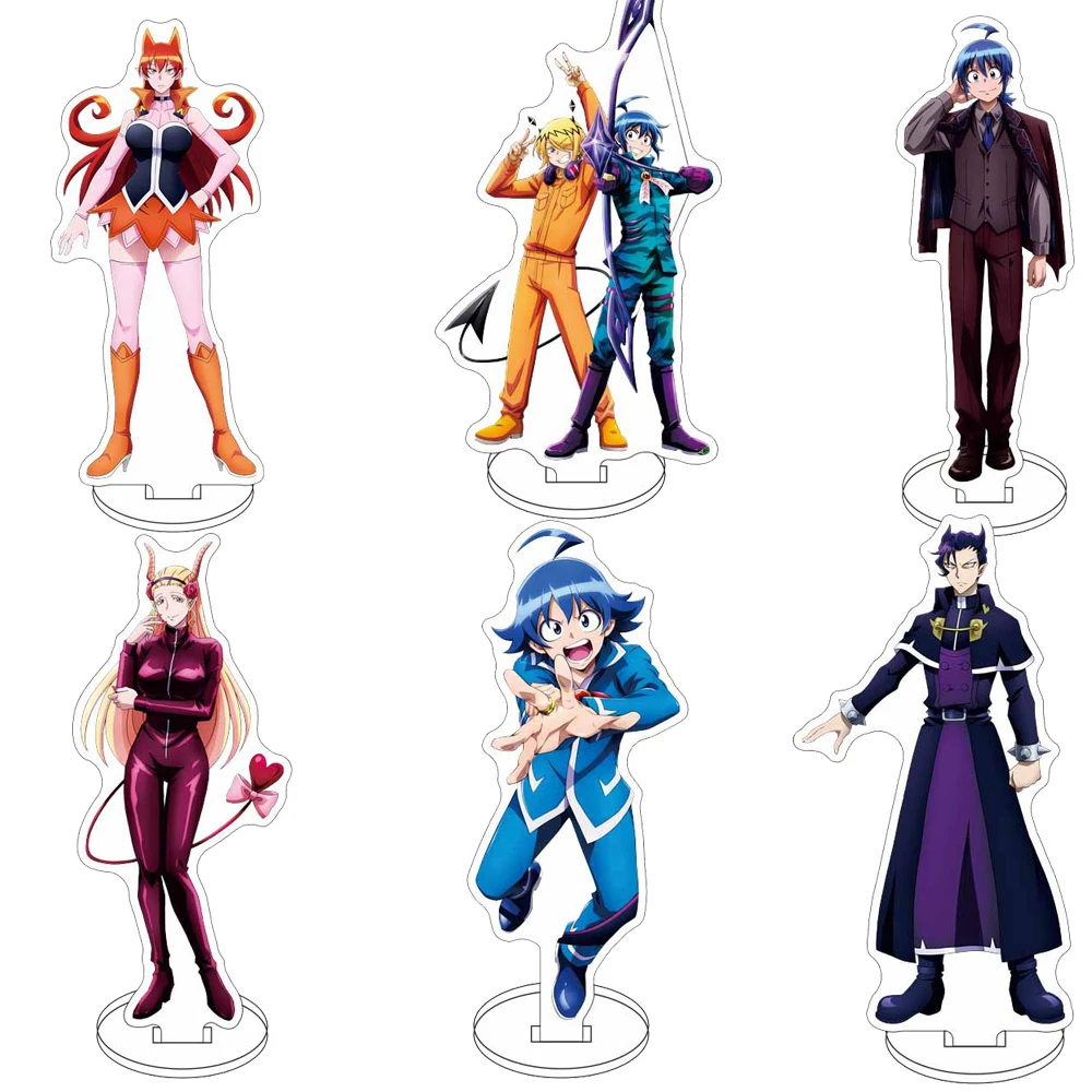 

hot Anime Welcome to Demon School Iruma-kun Acrylic Stand Model Cosplay Characters Ornament Accessories Goods Collection Gifts