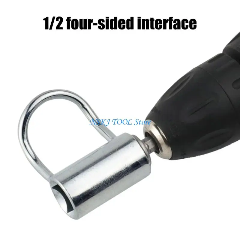 L8RC Universal Valves Wrench Manual Tool Adjustable Corrosion Resistant Construction Ergonomic Grip For Plumbing Repair