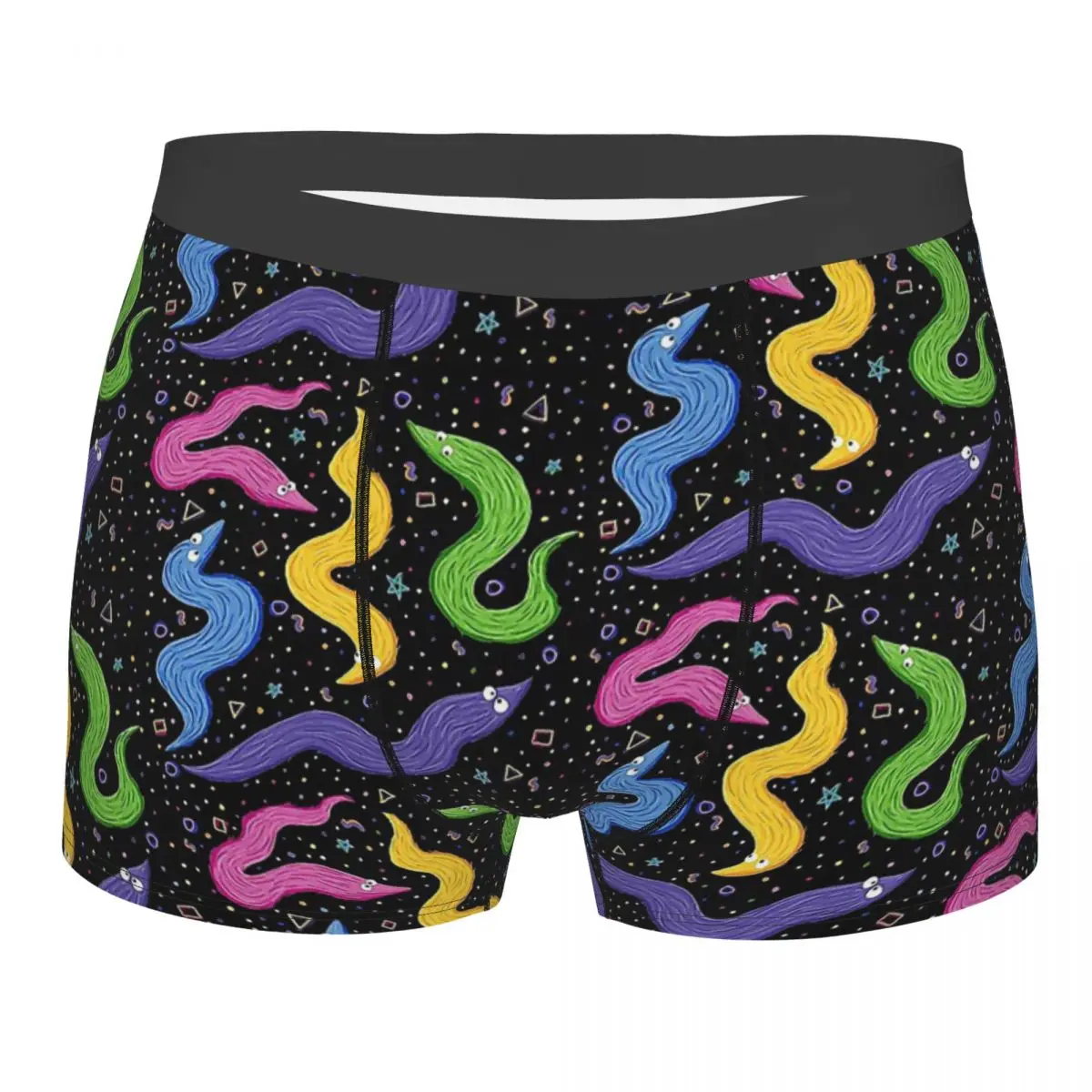 

Bowling Worm On A String Underpants Breathbale Panties Men's Underwear Comfortable Shorts Boxer Briefs