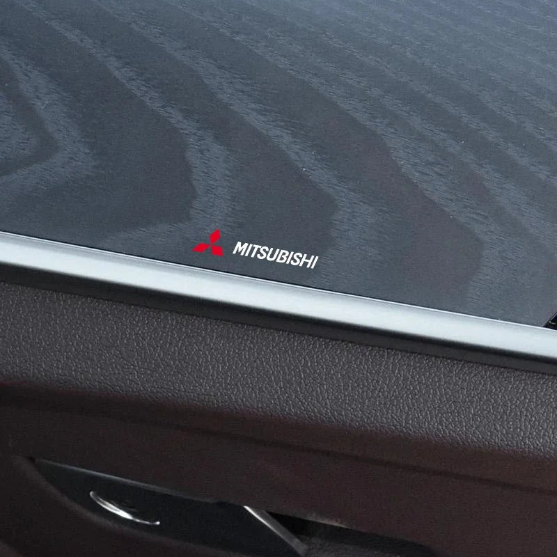 Car Interior Badge Sticker Interior Decoration Auto Accessories Fit Mitsubishi Outlander Xpander Colt ASX Delica Lancer RALLIART - view 4